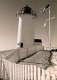 Lighthouse Isle Finest LAMINATED Print Marcia Joy Duggan 5x7