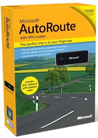 Microsoft Autoroute Europe GPS 2011 (PC)