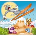 Trefl - 3D 210 Pieces Jigsaw Puzzle - Tom and Jerry Water-Skiing