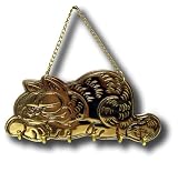  : Garfield the Cat Solid Brass Key Holder