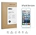 [3PACK, LIFETIME WARRANTY] XOXO Mobile® Premium Tempered Glass Screen Protector for Apple iPod Touch 5 - Real Tempered Glass - Scratch Proof - Oleophobic Coating - Ultra Crystal Clear - Easy to Install [2.5D Rounded Edges] [Super Thin 0.3mm]