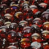 Sangria Luster Red Fireplace Glass Fire Pit Glass -10lbs