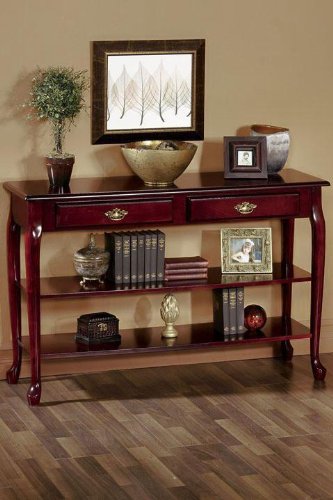 Traditional 47w 2 shelf 47W MAHOGANY