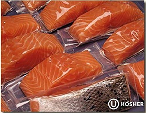 24 X 6 Oz. Fresh Atlantic Salmon Portions, individually Vacuum packed, ready to Cook