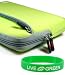 HP Mini 110-1020NR 10.1-Inch Netbook Neoprene Sleeve Case - Dual-Pocket - Neon Green