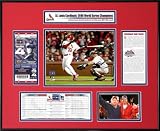 St. Louis Cardinals - 2006 World Series Ticket Frame - David Eckstein