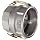 Dixon 400-DVR-AL Aluminum Cam and Groove Hose Fitting, Vapor Recovery Coupler with Probe, 4" Socket x 4" NPT Female