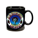 Vandor Grateful Dead 12-Ounce Ceramic Mug, Black