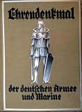 Produkt-Bild: Ehrendenkmal der Deutschen Armee und Marine 1871 - 1918,
