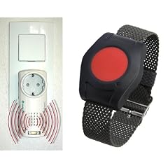 Pflegeruf-Set / Hausnotruf / Senioren-Hausalarm mit Funk-Armbandsender und QUITTIERUNGSFUNKTION