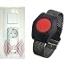 Pflegeruf-Set / Hausnotruf / Senioren-Hausalarm mit Funk-Armbandsender und QUITTIERUNGSFUNKTION
