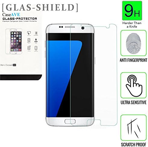 Samsung Galaxy S7 Temper Glass [9H] HD Clear Clarity and Touchscreen [GLASS SHIELD]