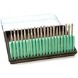20 Diamond Burs Jewelers Lapidary Grinding Tools 3/32"