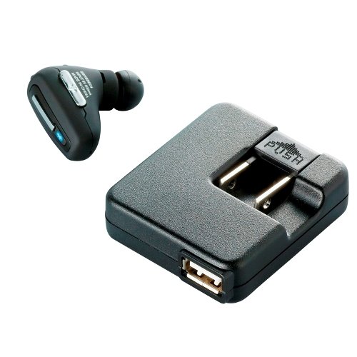 バッファローコクヨサプライ BUFFALO ヘッドセット Bluetooth 2.1対応 超コンパクト ACアダプタ付 黒 BSHSBE04ABK