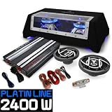 Produkt-Bild: 2.1 Car Hifi Set "Platin Line 320" Verst&auml;rker Boxen Sub