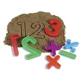 Learning Resources Numbers and Operations Sand Molds, Set Of 26