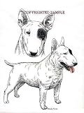 Bull Terrier - Double Image by Cindy Farmer