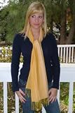 Limoncello Baby Alpaca and Silk Scarf