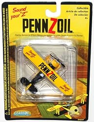 Pennzoil 1930's Stearman Barnstormer Biplane - Yellow and Black (1 Each)