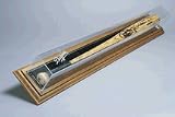 Collectors Genuine Wood Base Bat Display Case with Engraved MLB Team Logo