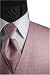 Tuxedo Vest - Venetian Vest Rose includes Matching Windsor Band Tie