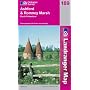 Ashford and Romney Marsh, Rye and Folkestone (Landranger Maps) (Landranger Maps)