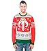 STAR WARS Mandalorians Bounty Hunter Snowflakes Unisex Ugly Christmas Sweater