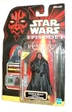 Star Wars Episode 1 CommTech Chip 4 Inch Tall Action Figure - DARTH MAUL (Tatooine) with Cloak and Lightsaber and a CommTech Chip