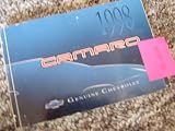 1998 Chevy Chevrolet Camaro Owners Manual