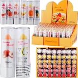 Produkt-Bild: 6 x Lippenpflege Lippenbalsam mit Fruchtaroma (Ananas, Orange, Pfirsich, Erdbeere und Kirsche)