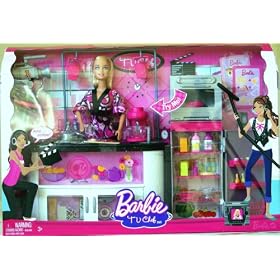 Barbie I can be a TV Chef Doll and Playset Pink Edition by Mattel