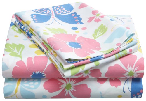 Tommy Hilfiger 3-Piece Malibu  Sheet Set, Twin Extra Long