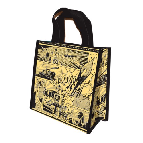 Coelacanth - Lunch Bag Retro Comic