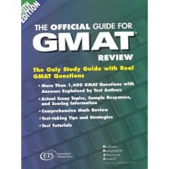 The Official Guide for GMAT Review (10th Edition)