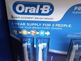 Oral-b Precision Clean Tooth Brush Refills Replacement Heads, 8ct