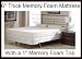 Viceroybedding Double Bed Size 6" Thick Memory Foam Mattress