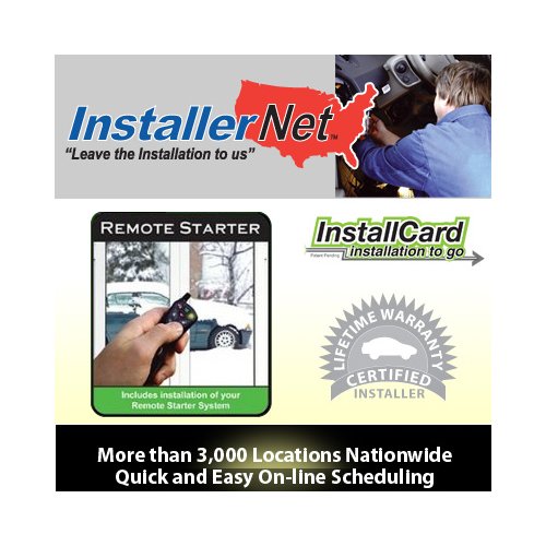 InstallerNet Remote Starter without Entry InstallCard