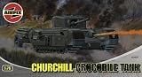 Airfix A02321 Churchill Crocodile Tank 1:76 Scale Military Vehicle Series 2 Model Kit