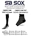 SB SOX Graduated Compression Socks for Men & Women - PREMIUM Design Ideal for Everyday Use, Running, Pregnancy, Flight & Travel, Nursing.