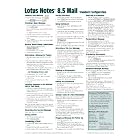 Click here to buy Lotus Notes 8.5 Mail Quick Reference Guide (Cheat Sheet of Instructions, Tips and... by Beezix Inc.