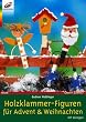 Holzklammer-Figuren f�r Advent & Weihnachten