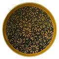 Wood Grain Salad Plate Set of 4 - Brown