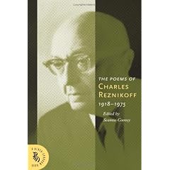 The Poems of Charles Reznikoff 1918-1975