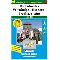 Freytag Berndt Wanderkarten, WK 041, Hochschwab - Veitschalpe - Eisenerz - Bruck a.d. Mur, GPS, UTM - Ma�stab 1:50 000