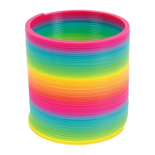 Magic Spring - 4 inch, Plastic, Rainbow