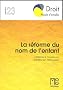 La r�forme du nom de l'enfant