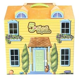 5-sies Quintuplets 2-Story Dollhouse Play Set by MGA