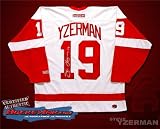 Steve Yzerman Detroit Red Wings Autogrphed White Jersey