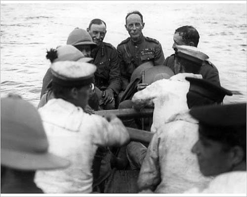 Photographic Print of General Sir Ian Hamilton, British army officer, and others