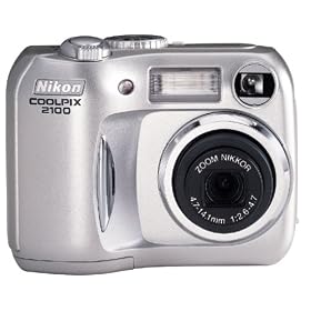 Nikon Coolpix 2100 2MP Digital Camera w/ 3x Optical Zoom